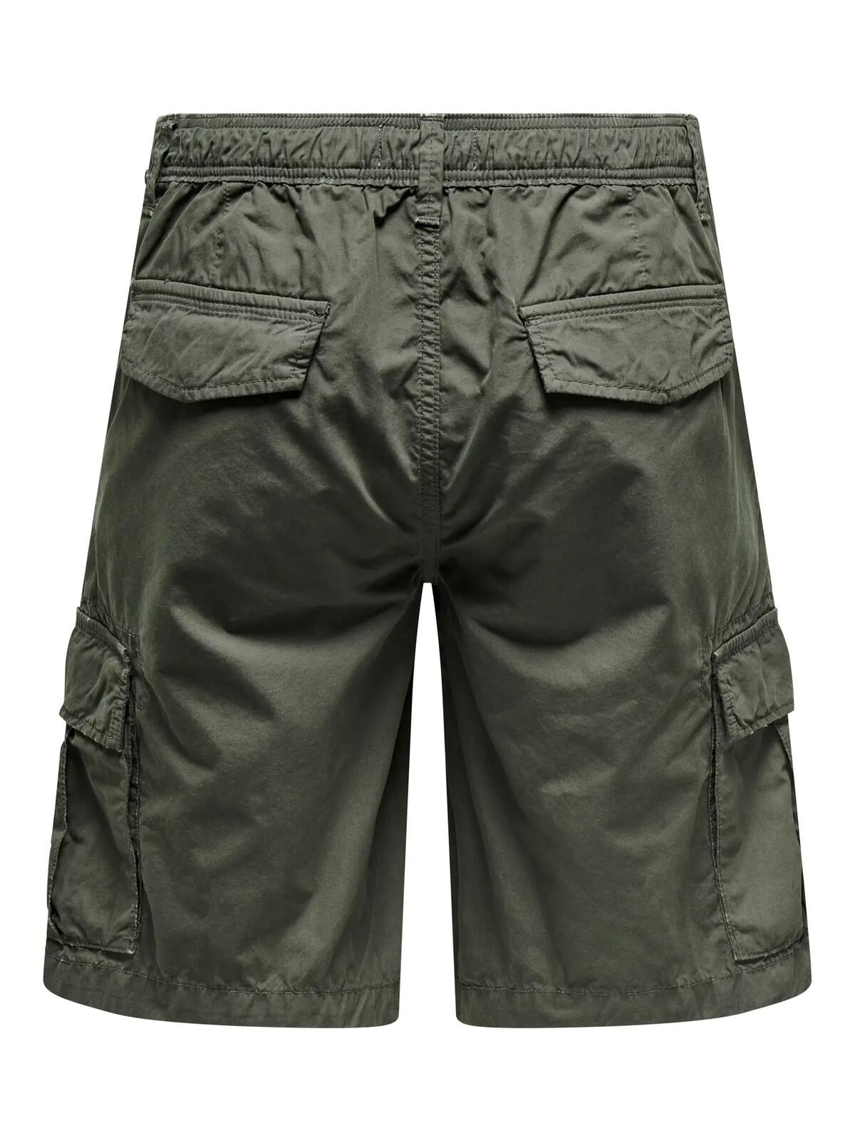 Only&Sons Şort 22029214 Koyu Haki