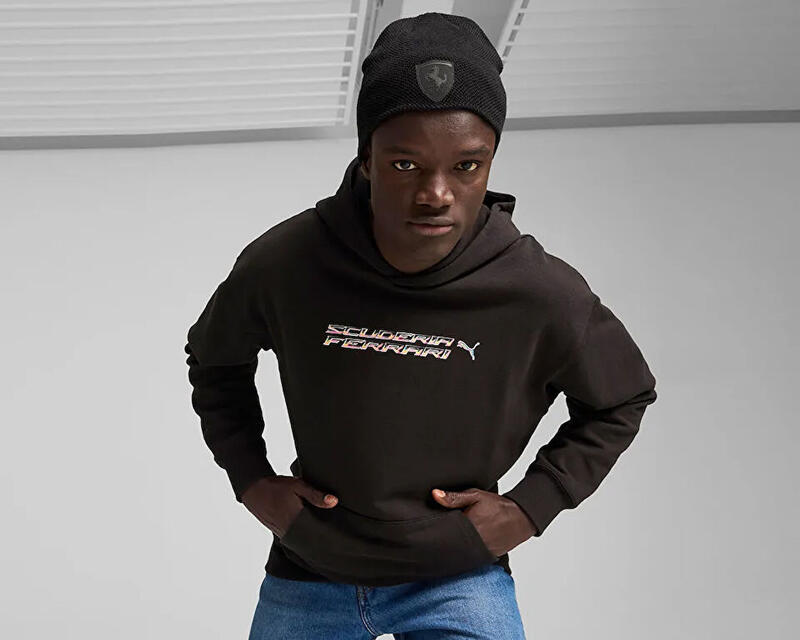 Puma Ferrari Style Beanie 02554501 Siyah ADULT