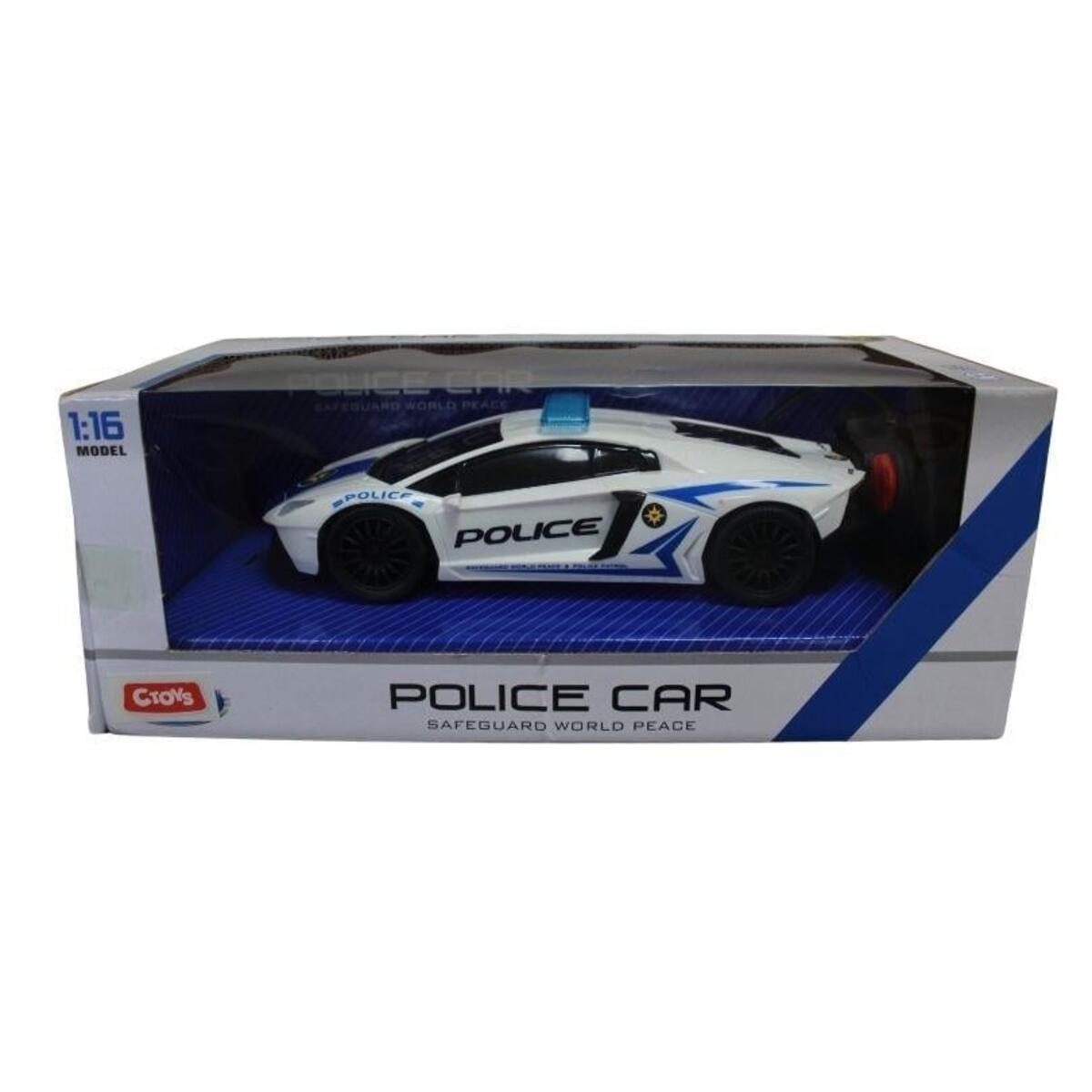 Ceren Toy Polis Arabası Işıklı Ve Sesli U.K 1:16 CTOY-QX3689-A3