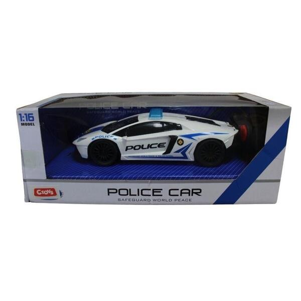 Ceren Toy Polis Arabası Işıklı Ve Sesli U.K 1:16 CTOY-QX3689-A3