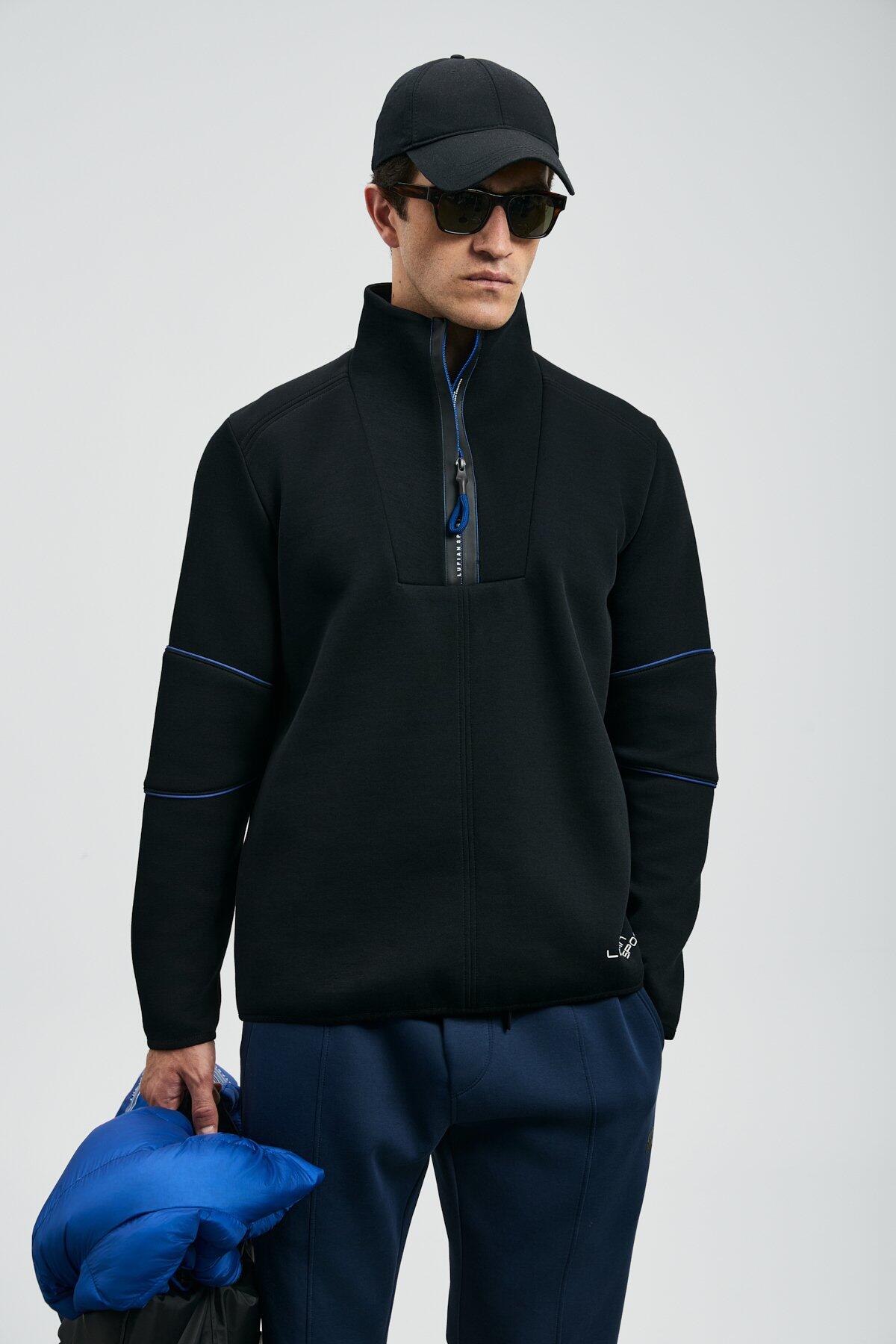 Lufıan Erkek Sweatshirt Art 112030191 Siyah