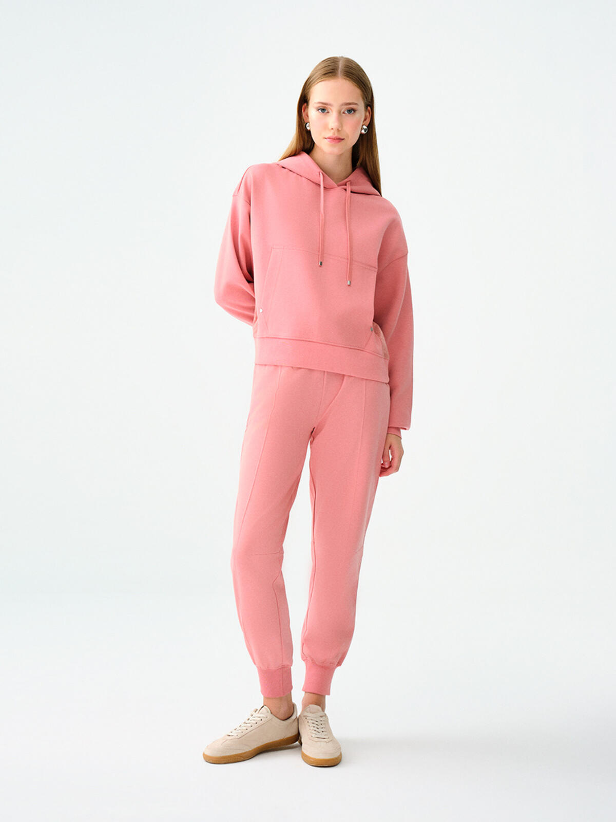 Loft Sweatshirt LF2038207 Gül Kurusu