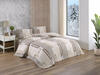 Kristal Kap. Nevresim Takımı Rnf Çk Elips Kahve