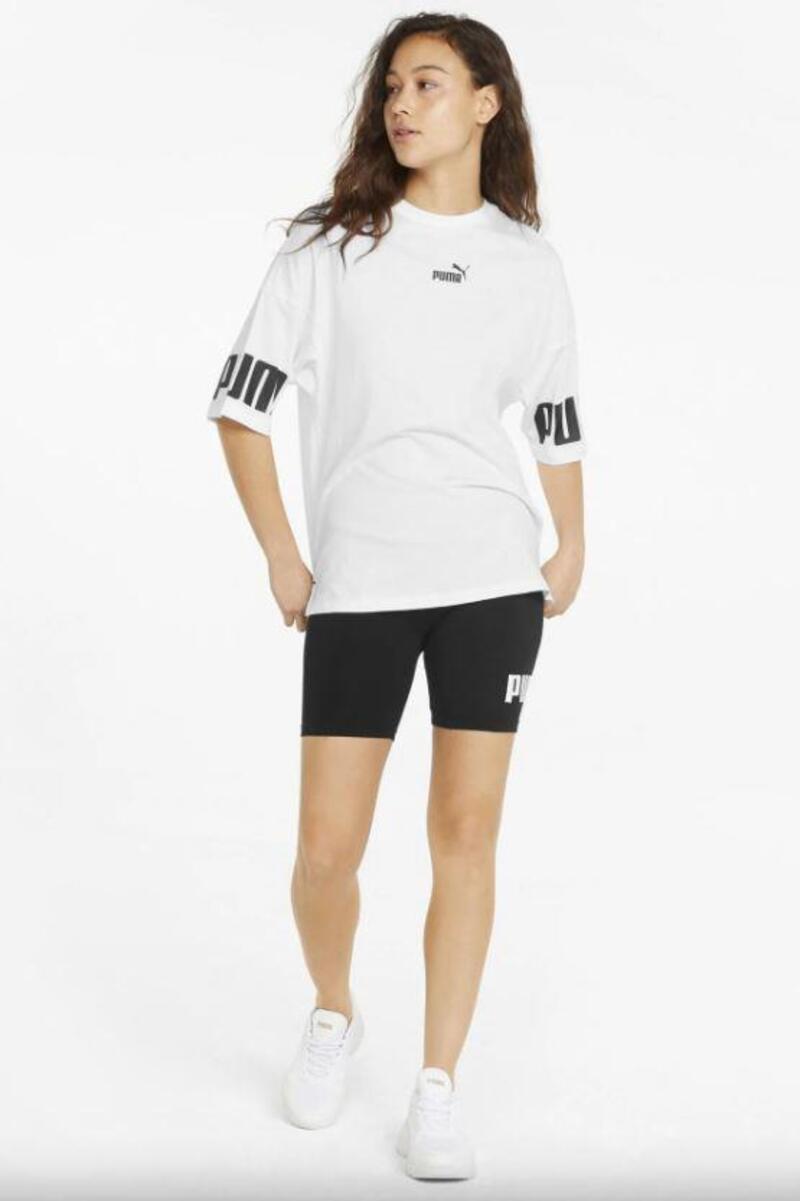 Puma Ess Logo Short Leggings 848347_01 Siyah (Dy)