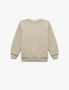Koton Sweatshirt Erkek Bebek 6WMB10068TK Bej