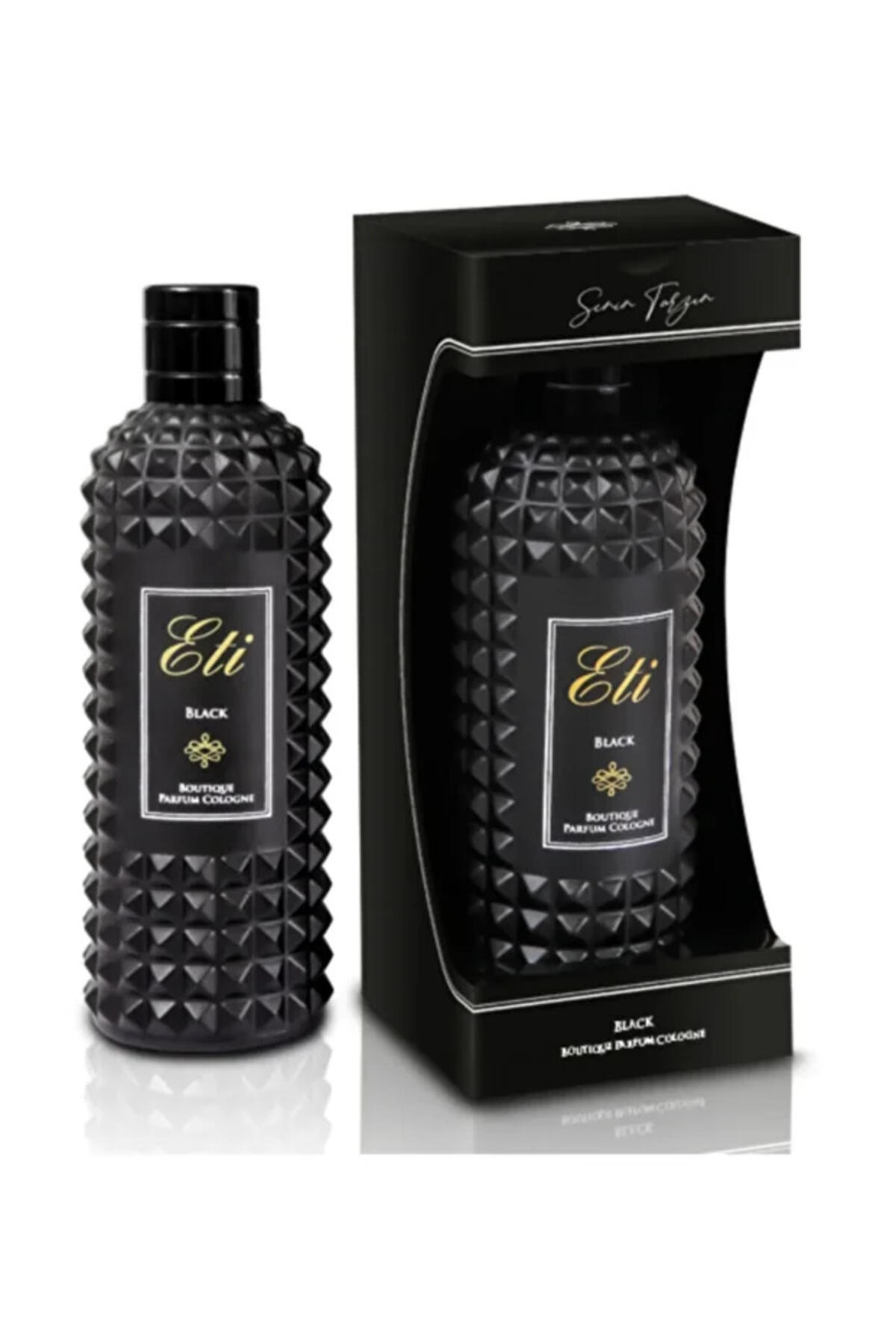 Eti Butik Kolonya (Black) Cam Şişe Kutulu 300Ml 501