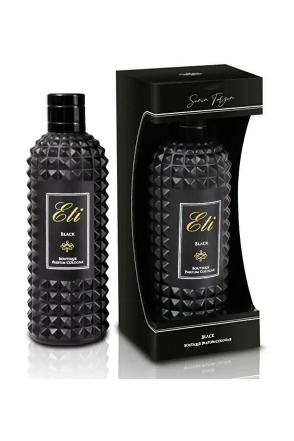 Eti Butik Kolonya (Black) Cam Şişe Kutulu 300Ml 501