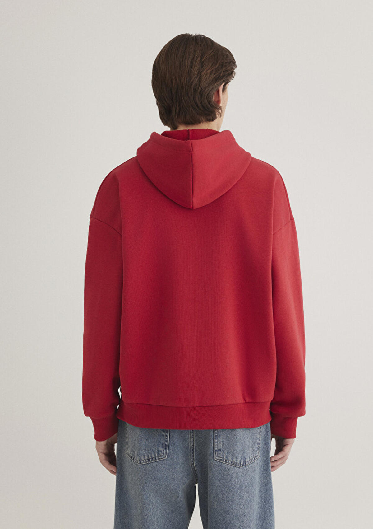 Mavi Sweatshirt M067149-86417 Kırmızı