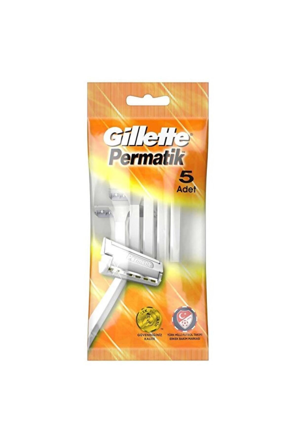 Gillette Traş Bıçağı Permatik 5Li Poşet