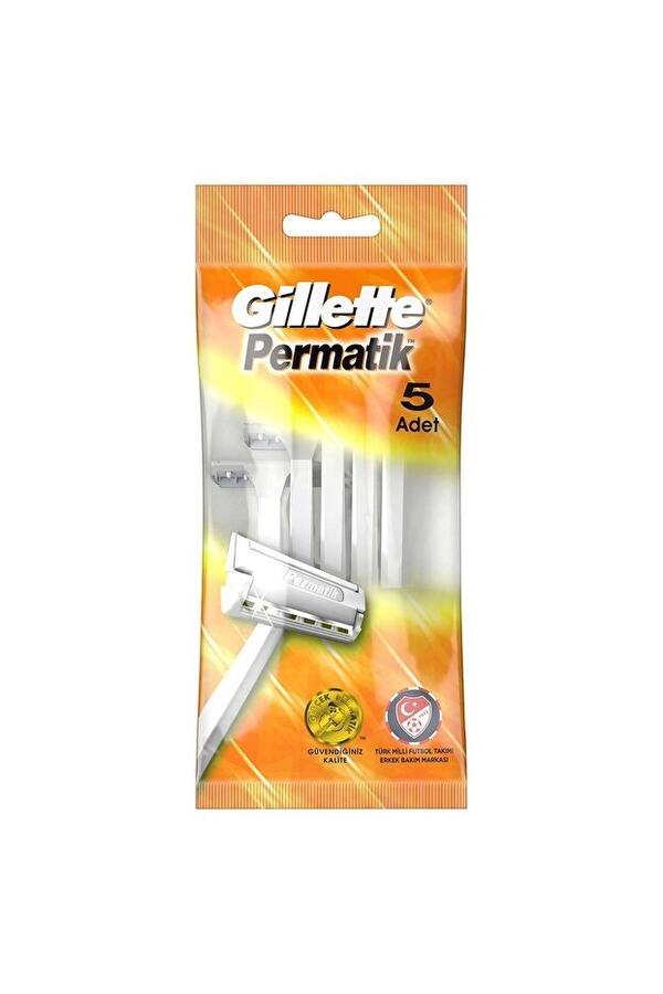Gillette Traş Bıçağı Permatik 5Li Poşet