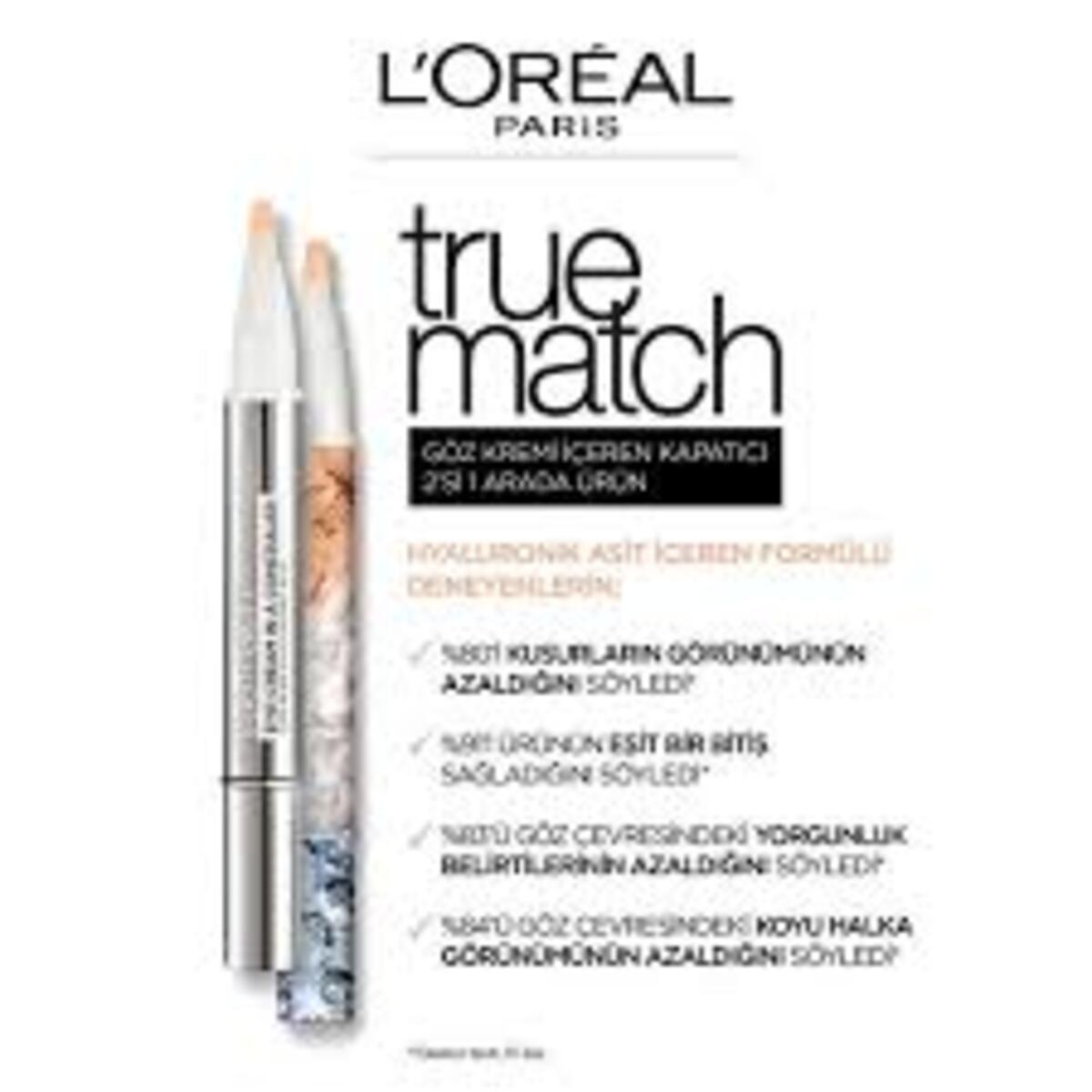 Loreal Paris Kapatıcı True Match Eye Care No:2D