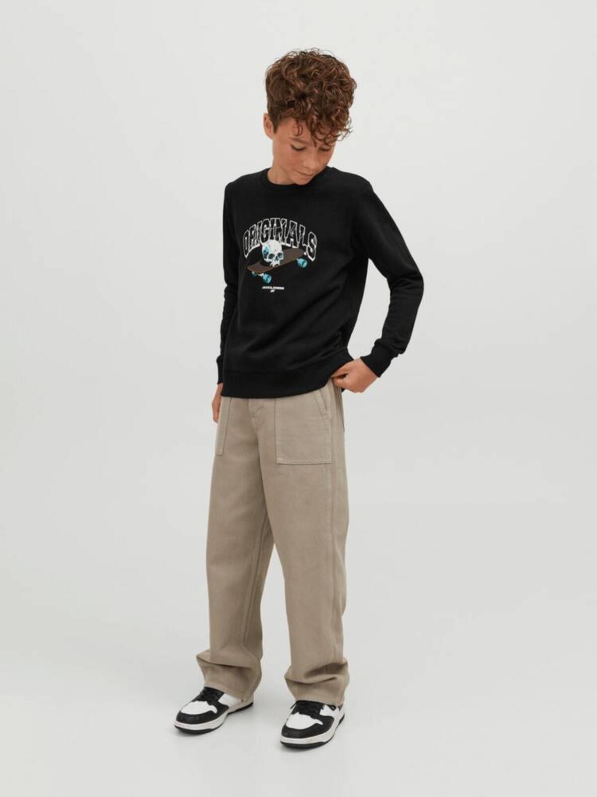 Jack&Jones Junior Sweatshirt 12247870 Siyah