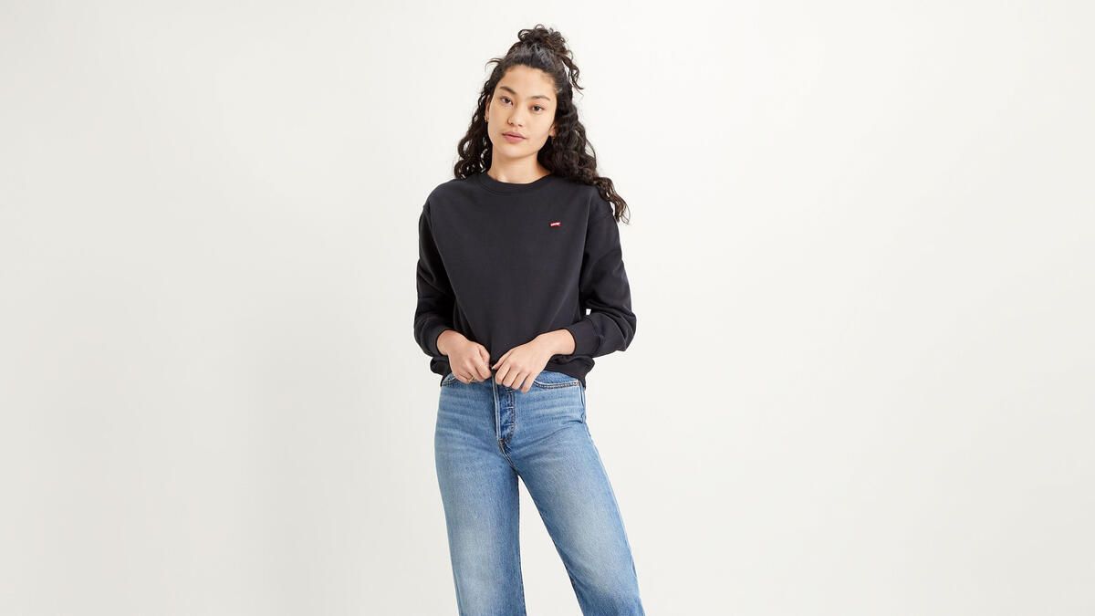Levis Kadın Sweatshirt A3172-0010 Siyah
