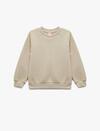 Koton Sweatshirt Erkek Bebek 6WMB10068TK Bej