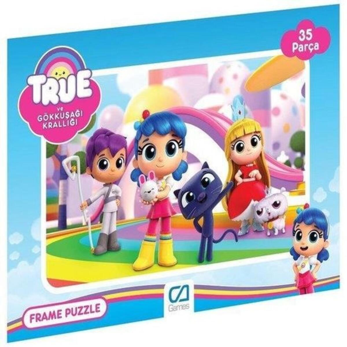 Ca Games Frame Puzzle 35 Parça True CAFRM5196-5197