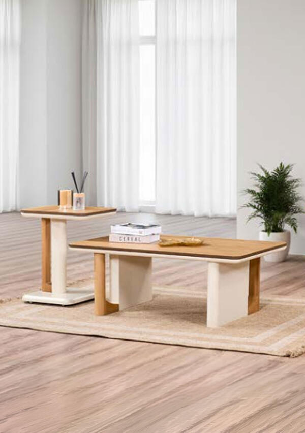 Omarat Orta Sehpa Krem 4181