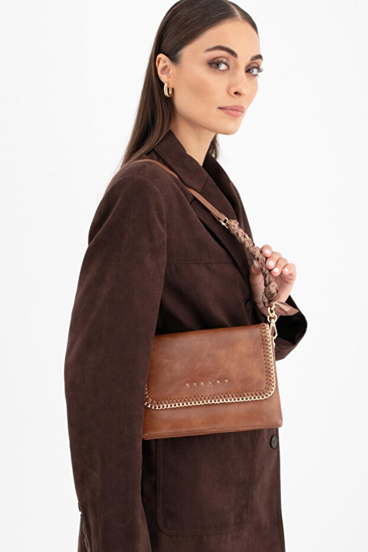 Sisley Kadın Kol Çantası SLY_242 Taba