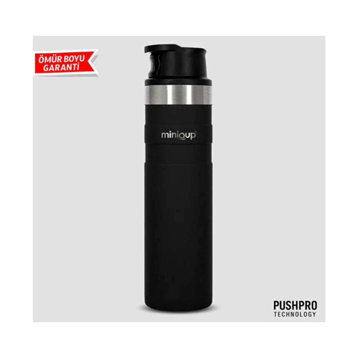 MiniQup Q1 Pushpro Outdoor Siyah 600ml
