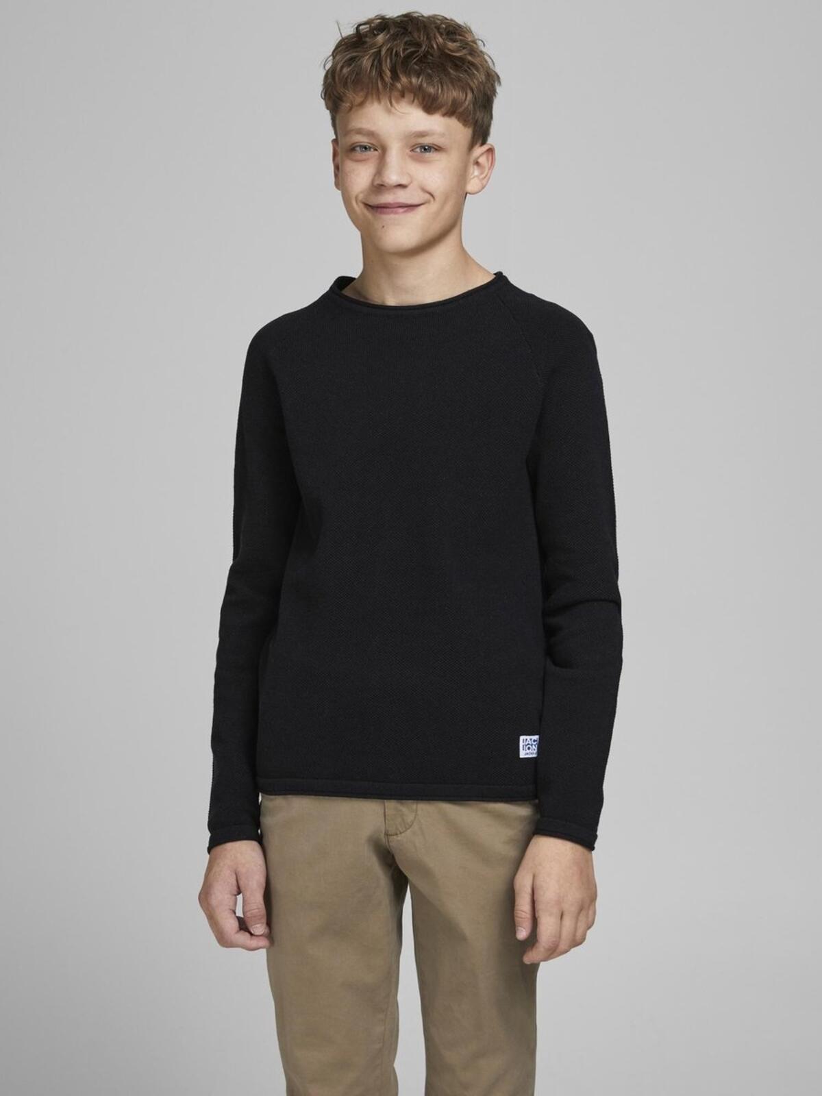 Jack&Jones Junior Kazak Erkek Çocuk 12173981 Siyah