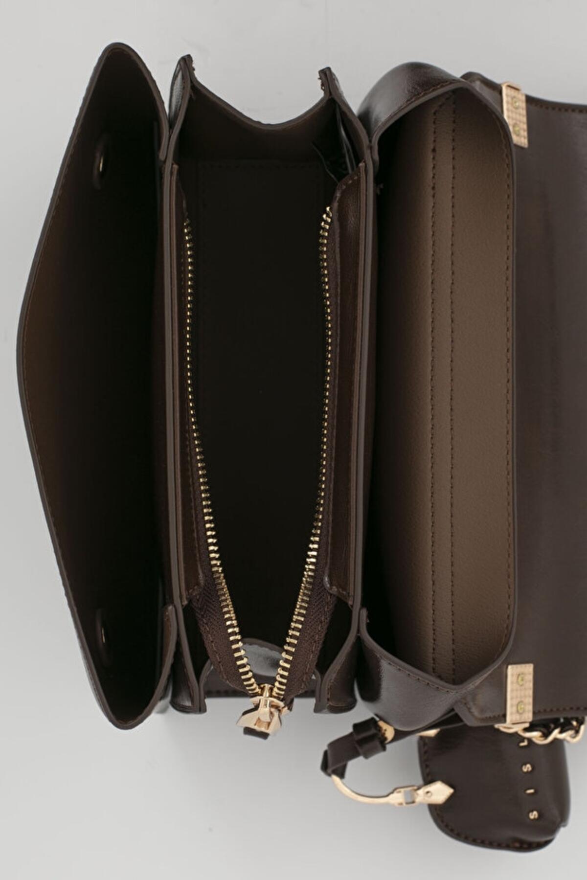 Sisley Kadın Kol Çantası SLY_271 Kahve