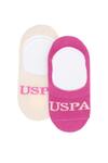 U.S. Polo Çorap A084SZ013 Keıla-IY23 Pembe