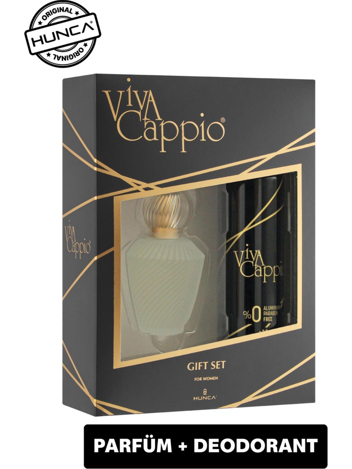 Viva Cappio Kadın Parfüm Seti Klasik 60Ml Edt+150Ml Deo