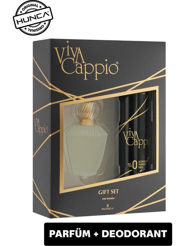 Viva Cappio Kadın Parfüm Seti Klasik 60Ml Edt+150Ml Deo