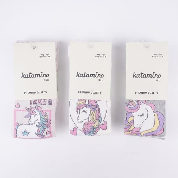 Katamino Külotlu Çorap Kız Çocuk Aygül K62314 Asorti