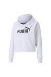 Puma Hoodie Ess Cropped Logo Tr 586870_02 Beyaz