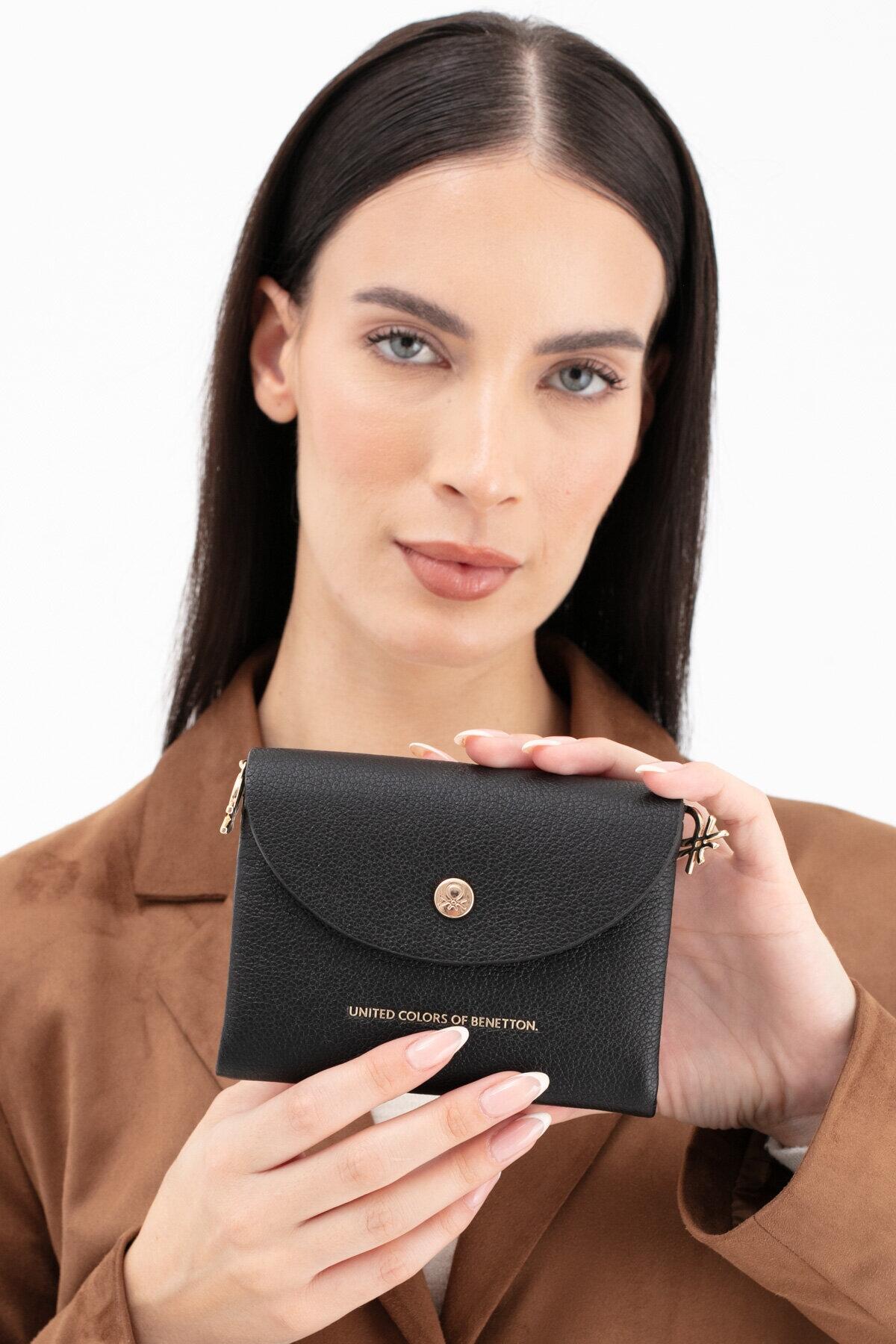 United Colors Of Benetton Kadın Cüzdan BNT_1634 Siyah