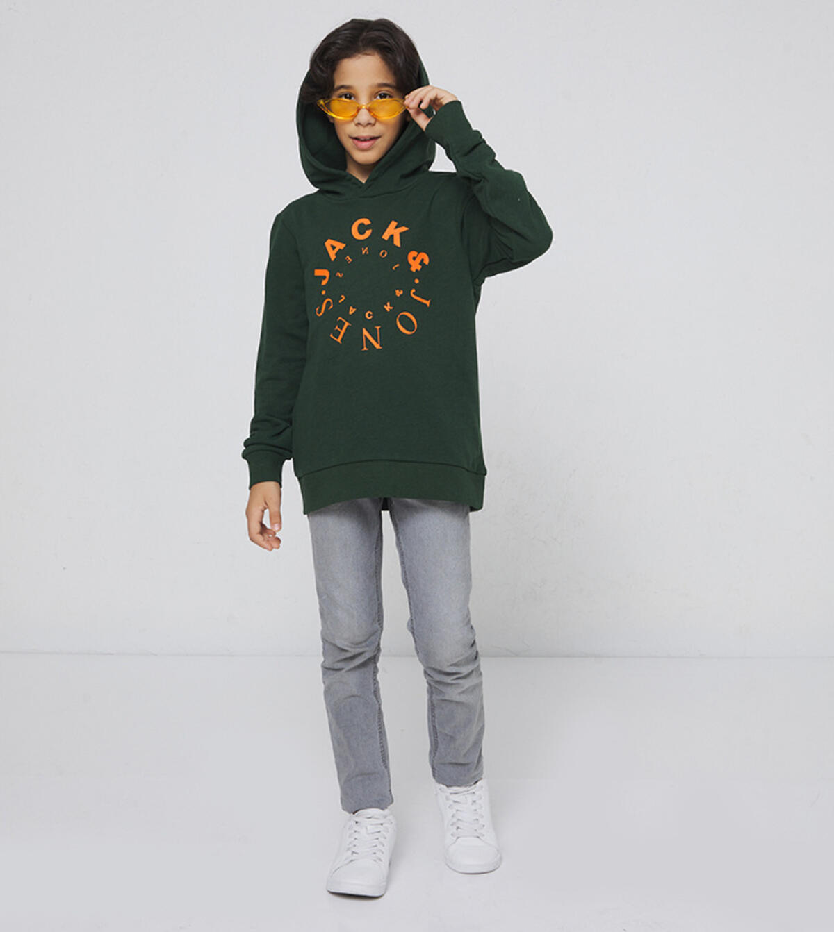 Jack&Jones Junior Sweatshirt Erkek Çocuk 12243441 Yeşil