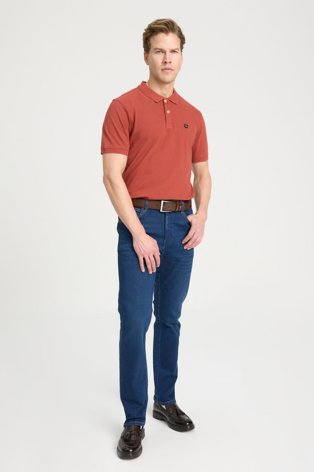 Wrangler Pantolon Texas Slim W12SCV39X Lacivert