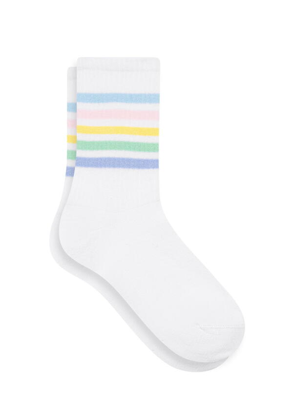 Mavi Çorap Socket M1910316-620 Beyaz