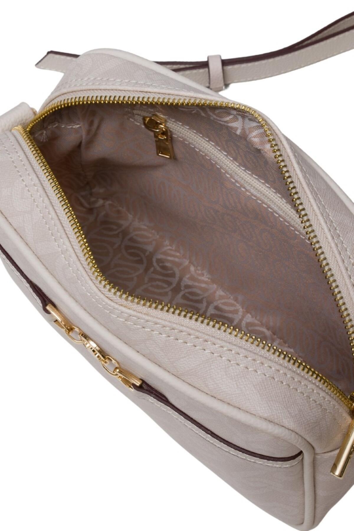 U.S. Polo Assn. Postacı Omuz Çanta US25109 Ekru
