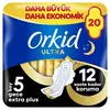 Orkid Hijyenik Ped Ultra Extra Gece Plus 20Li N:5