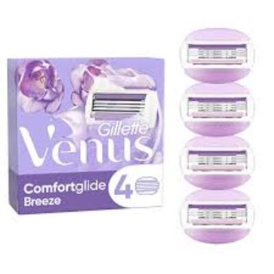 Gillette Traş Bıçağı Venüs Kadın Breeze Yedek 4Lü (Dy)
