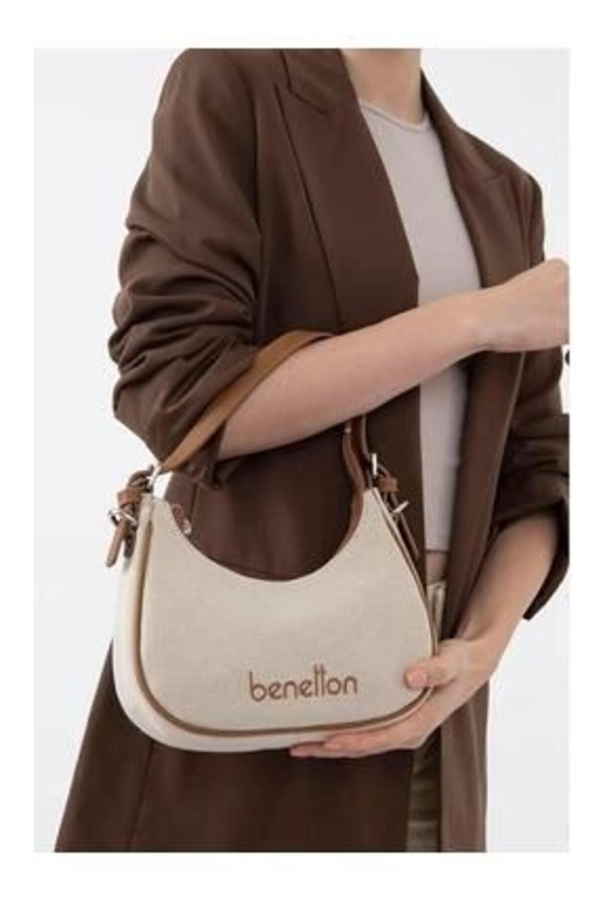 United Colors Of Benetton Kadın El Çantası BNT_1541 Camel