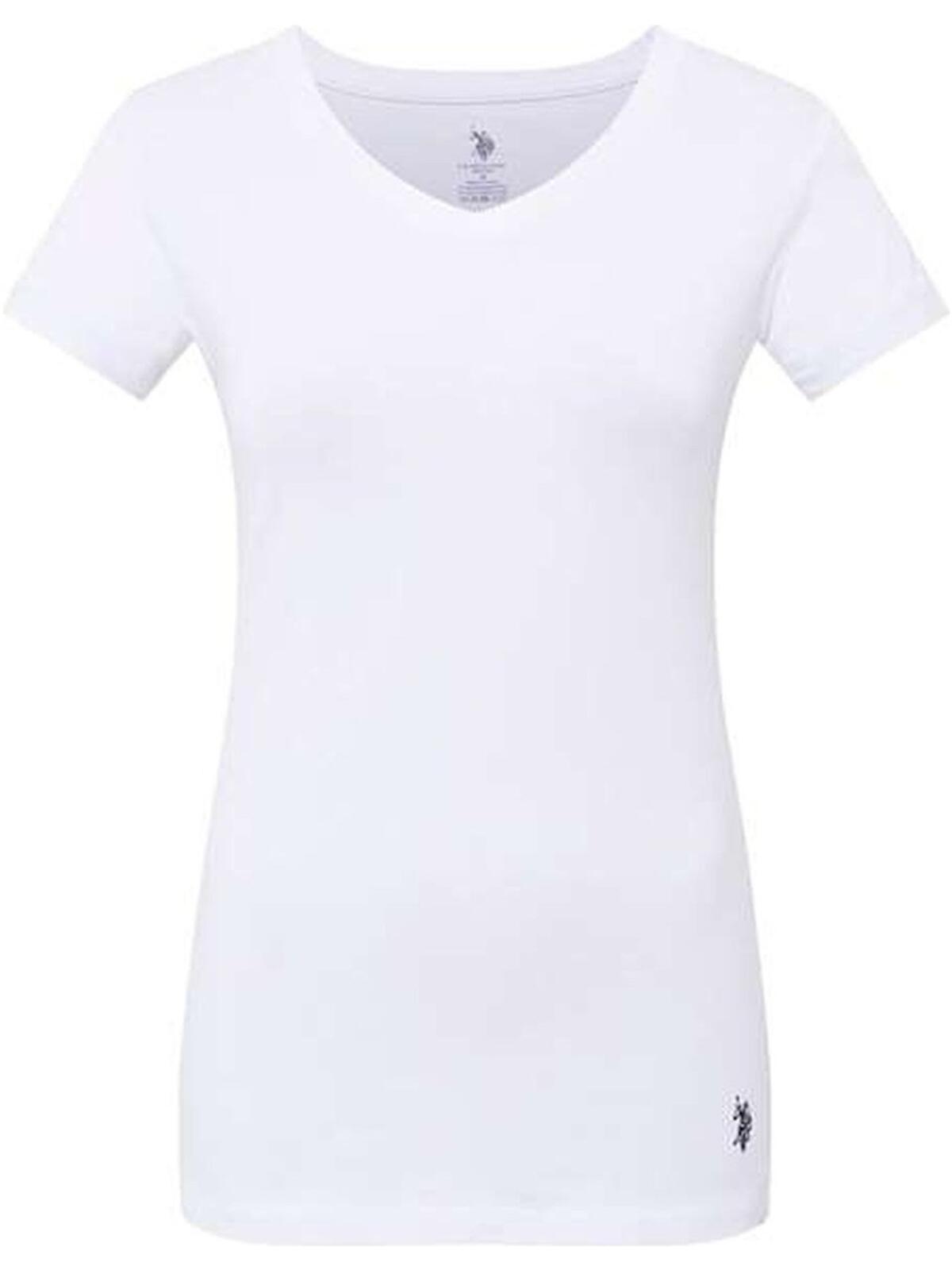U.S Polo Assn. Tişört 66004 Beyaz