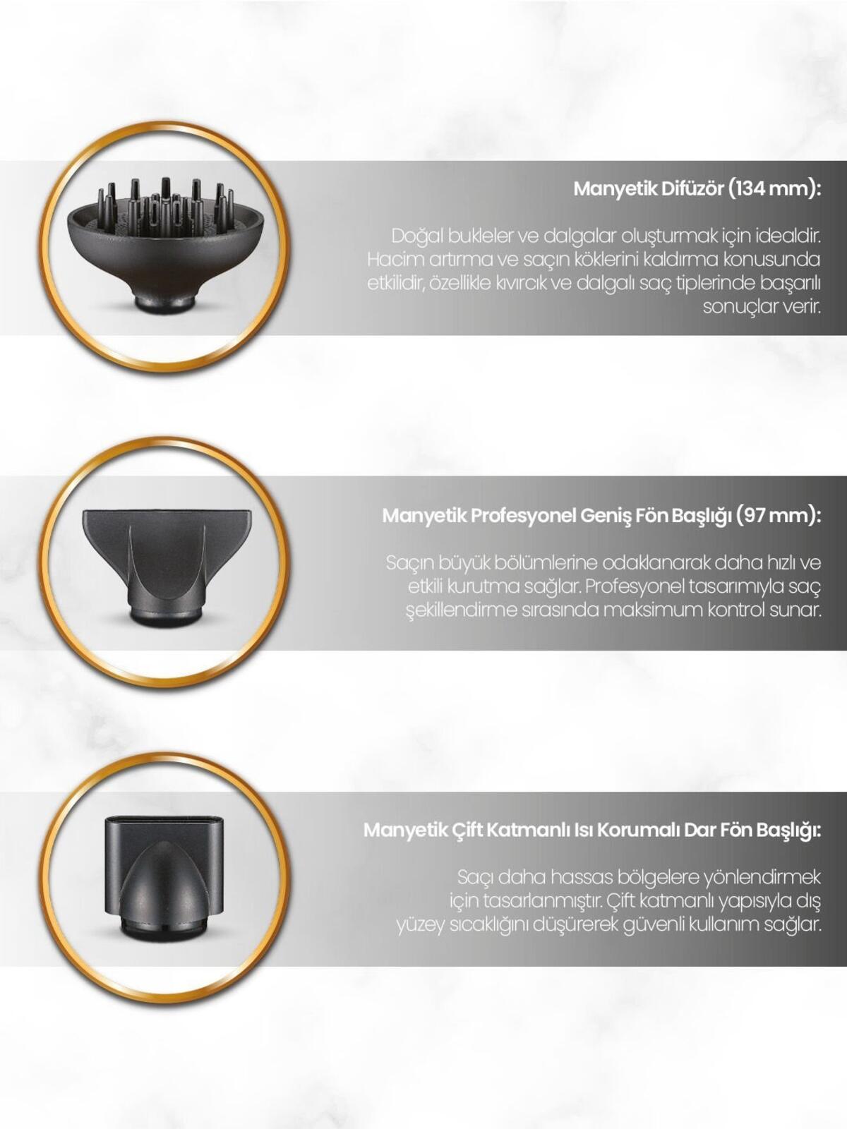 Relux Saç Kurutma Keratin Care Rhd9190B