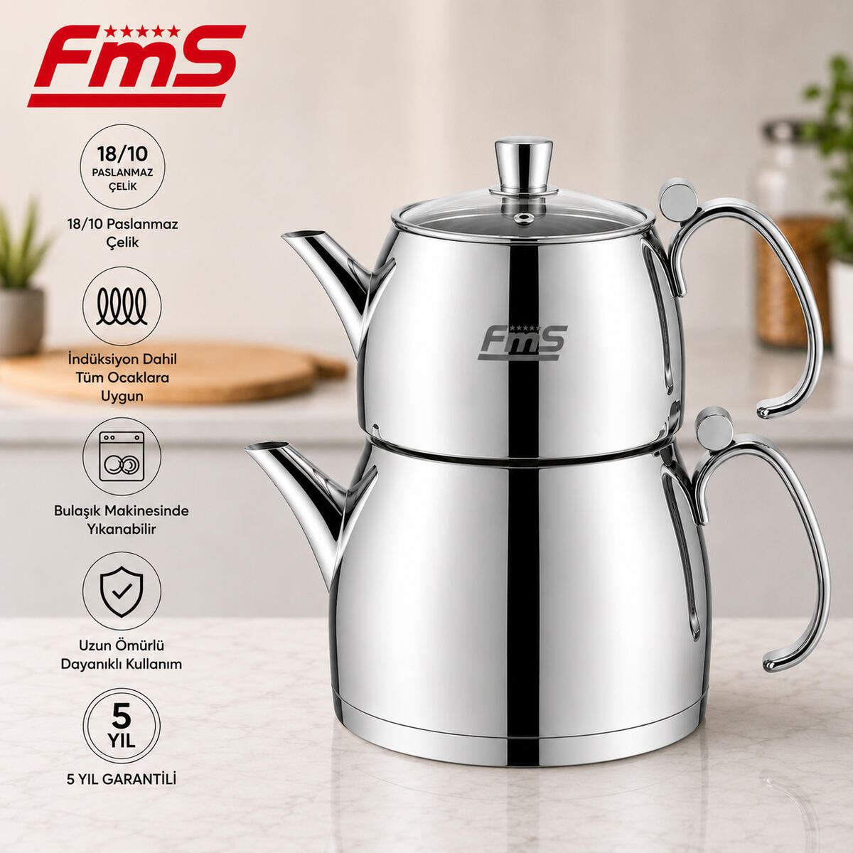 Fms Çaydanlık Elira Aile 4082