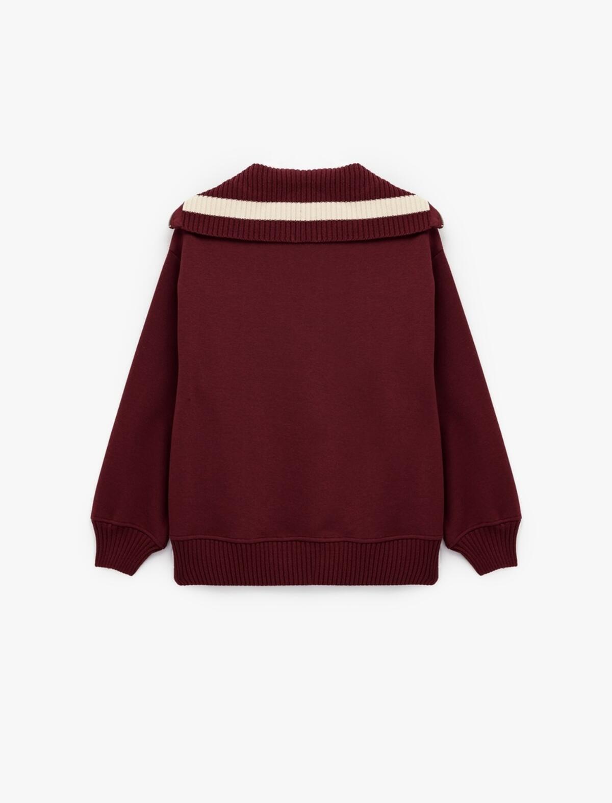 Koton Sweatshirt 6WAL10156IK Bordo