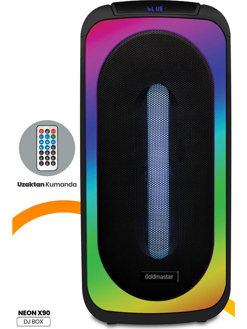 Goldmaster Ses Sistemi Neon X90 DJ Box (Dy)