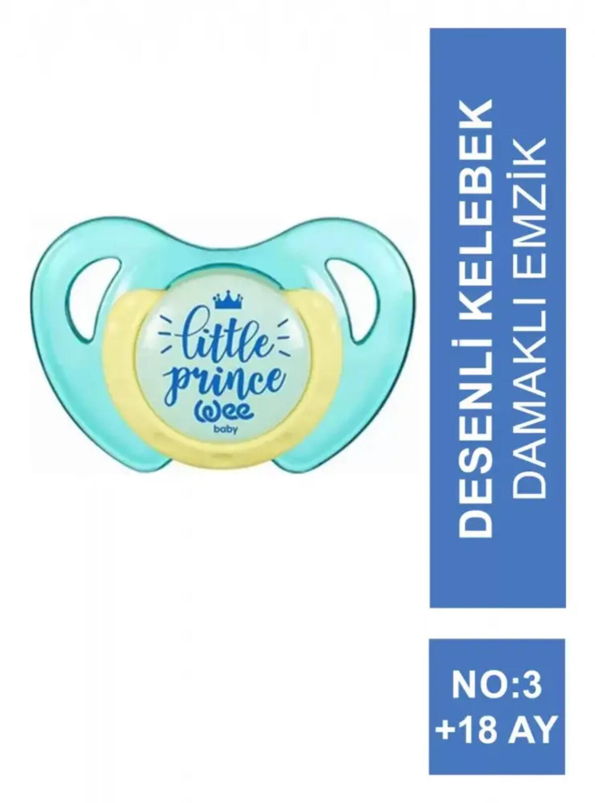 Wee Baby Emzik Damaklı Desenli Kelebek No:3 RB174