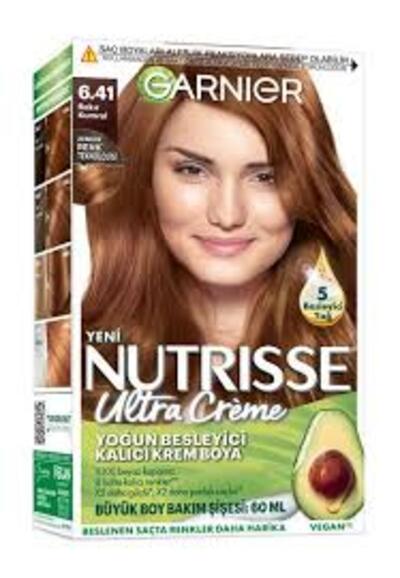 Garnier Saç Boyası Nutrisse Ultra Creme No:6.41 Bakır Kumral (Dy)