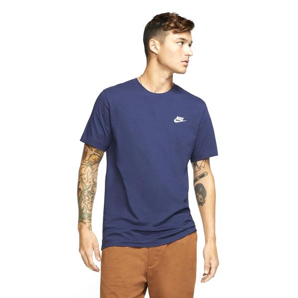 Nike Sportswear Club T-Shirt AR4997-410 Lacivert