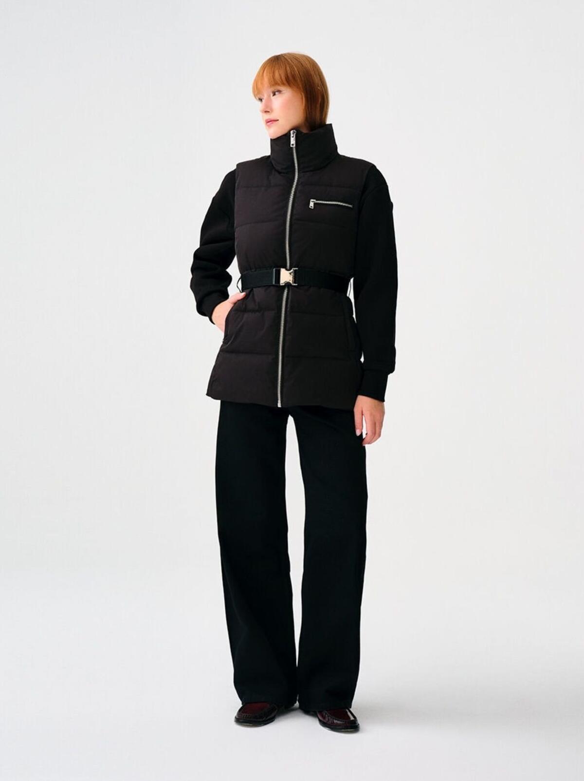 Loft Yelek LF2036586 Siyah