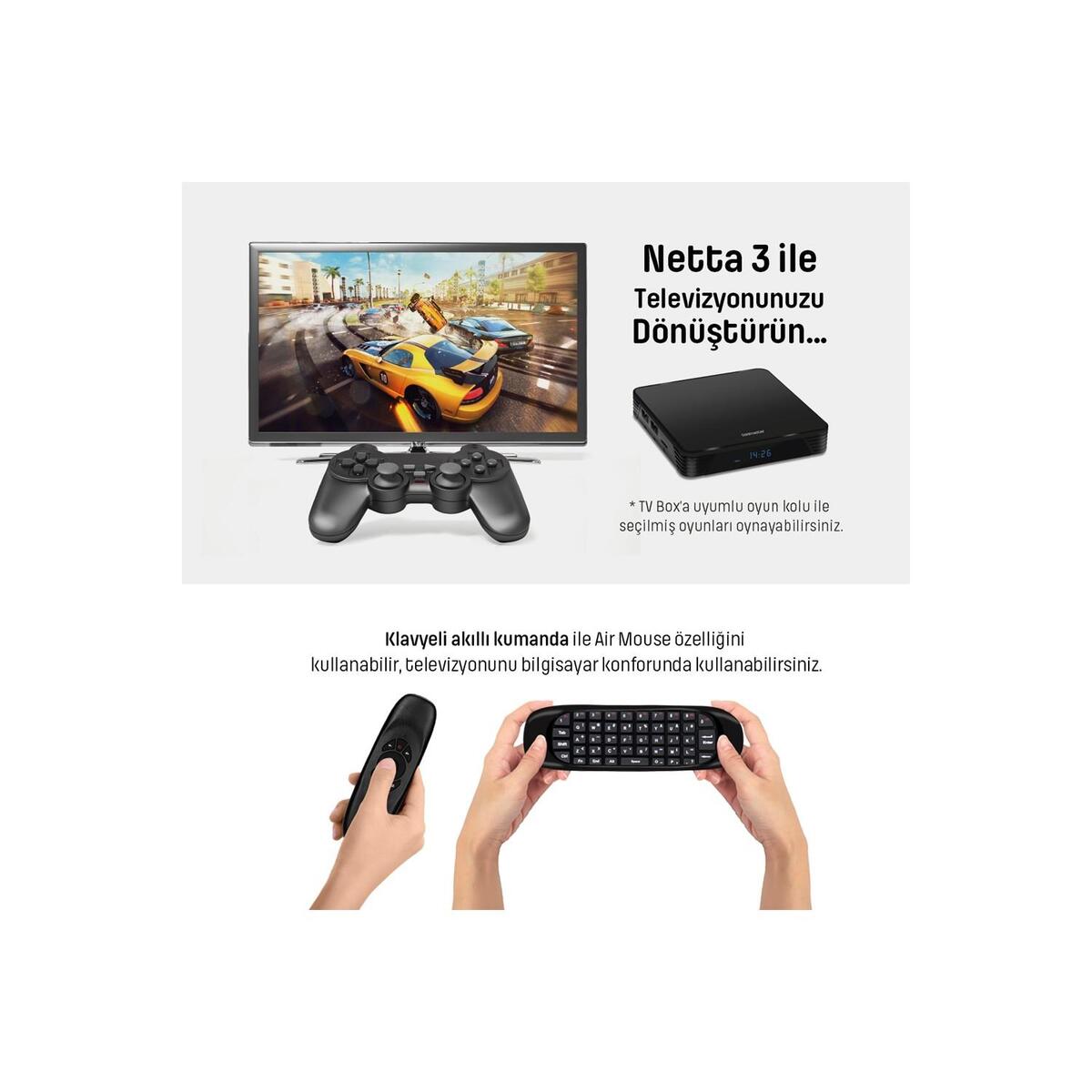Goldmaster Netta3 8K Android TV BOX