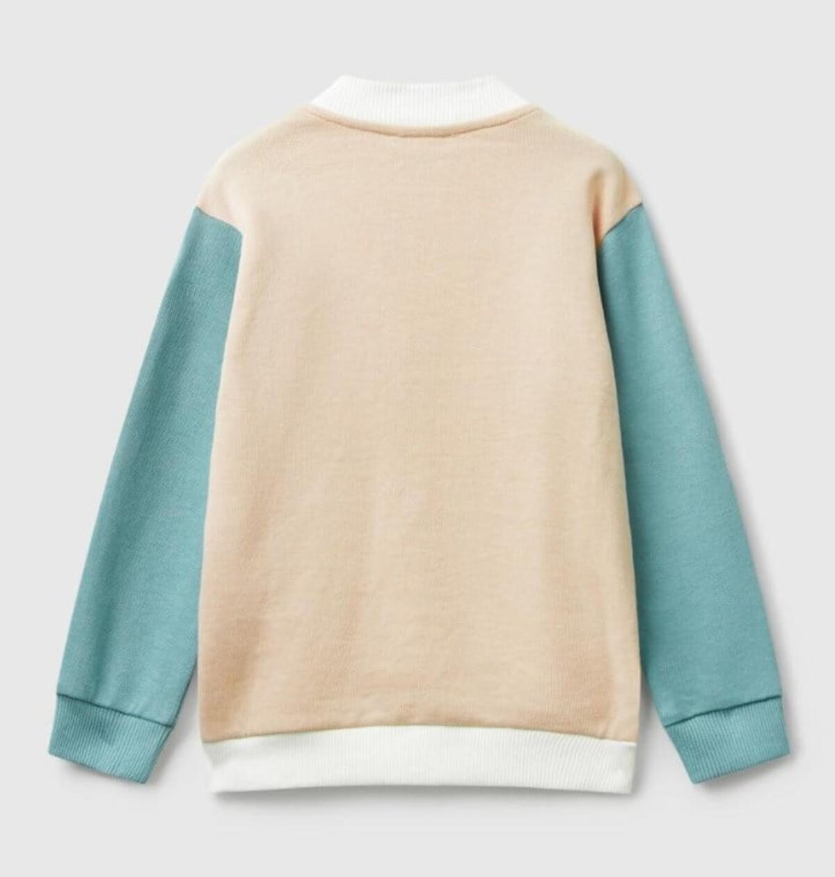 Benetton Sweatshirt Kız Bebek BNT-BG 3J70G503U-25K Beyaz