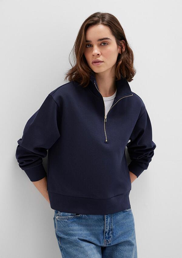 Mavi Sweatshirt M1S10357-82318 Lacivert
