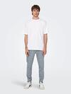 Only&Sons Tişört 22022532 Beyaz